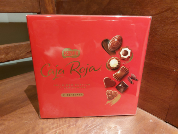 Bombones caja roja